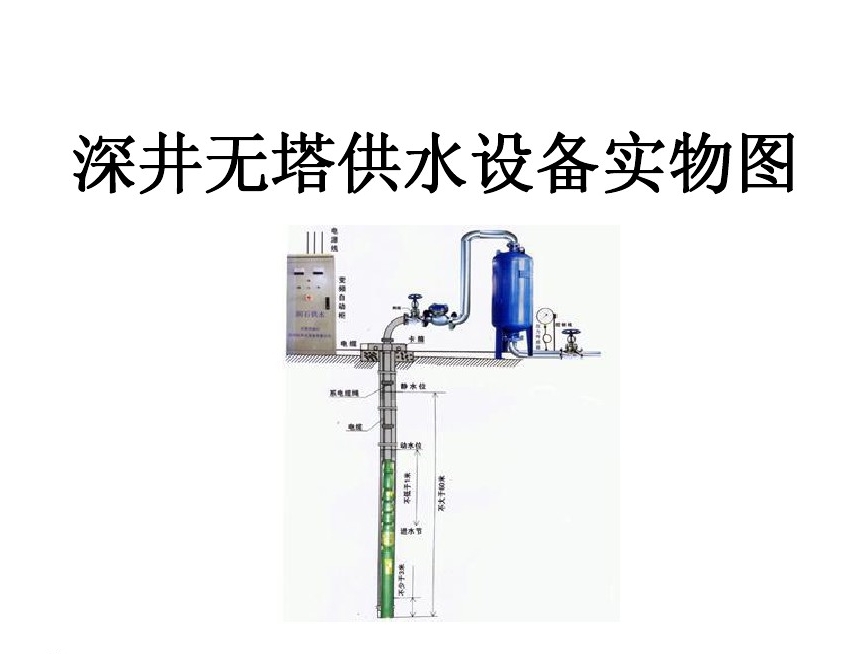 微山县井泵无塔式供水设备